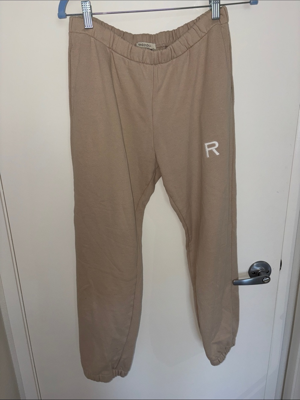 Ragdoll women’s  Tan Jogger Pants M